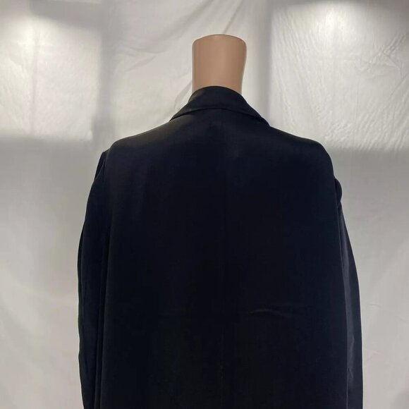 NEW EILEEN FISHER Womens Washable Flex Ponte Notch Collar Blazer Size 1X Black - Picture 6 of 12